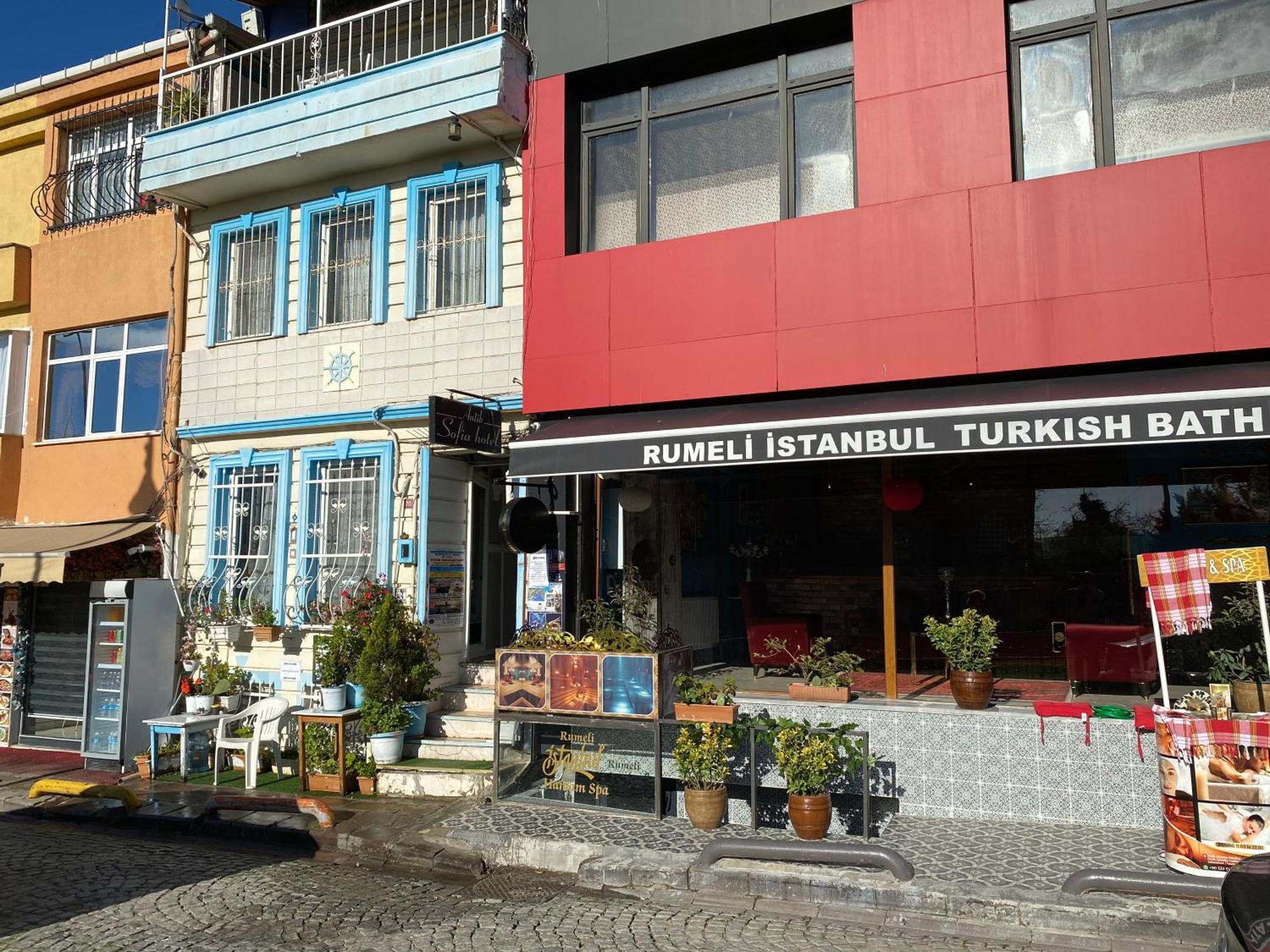 Antik Sofia Hotel Istanbul Bagian luar foto